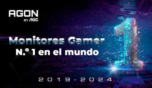 🏆 AOC lidera el mercado global de monitores gamer