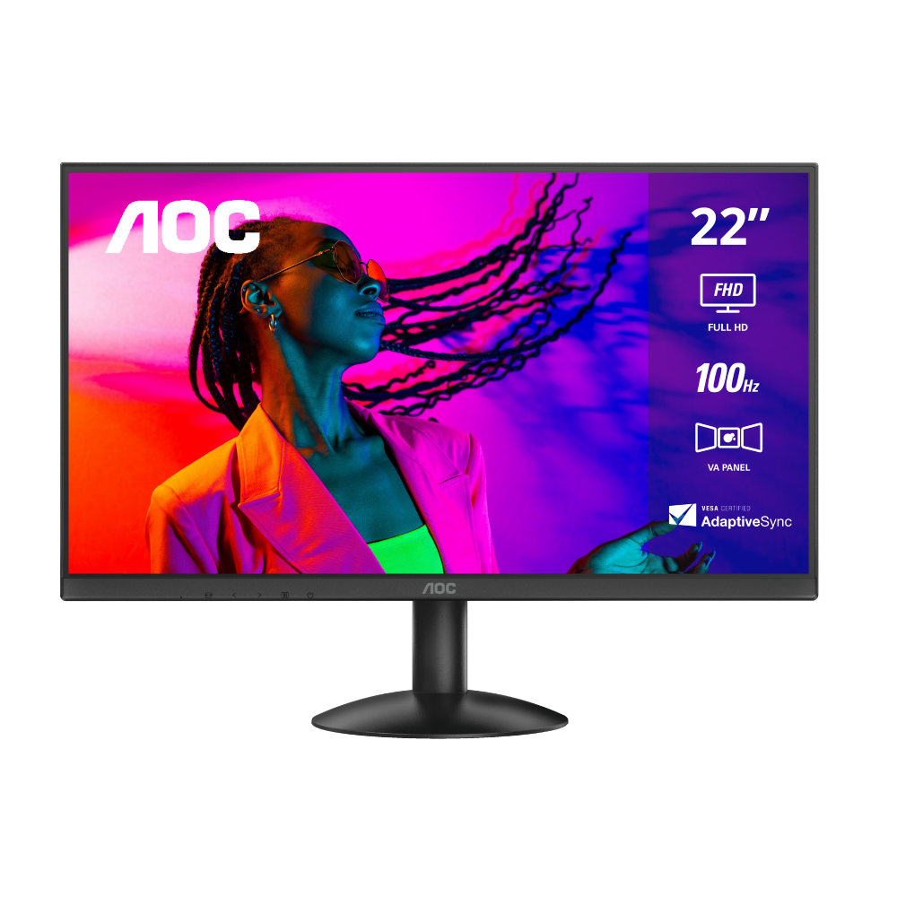 Monitor AOC 22", FHD, 100Hz, 1ms, Panel VA, 22B30HM2
