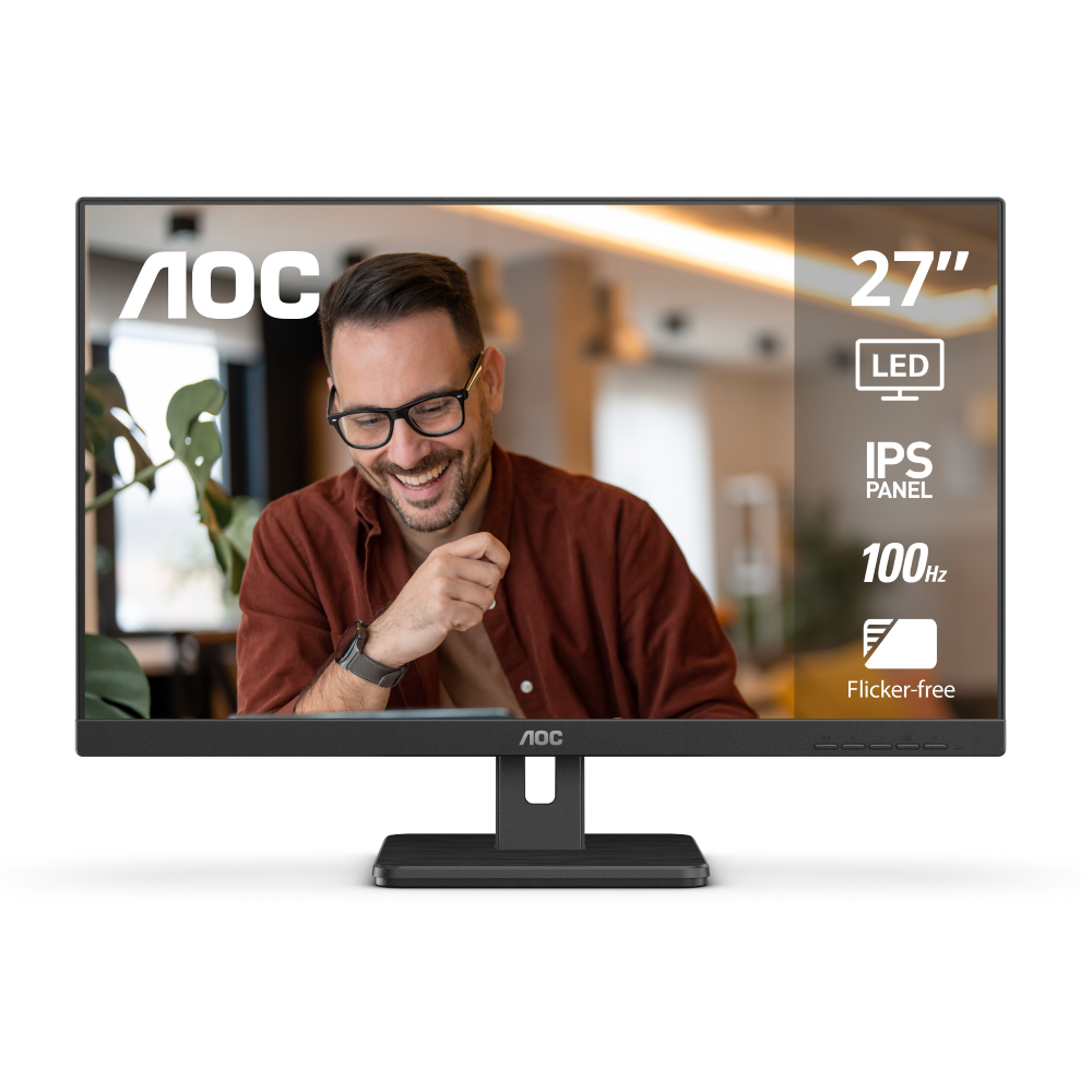 Monitor AOC 27", FHD, 100Hz, 4ms, Panel IPS, 27E3H2
