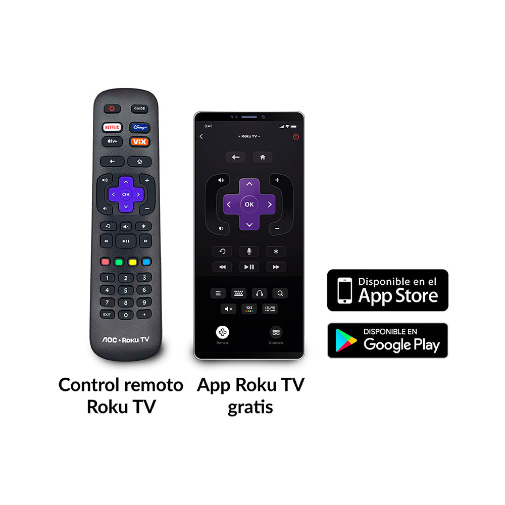 Smart TV AOC 50" UHD 4K 50U6125