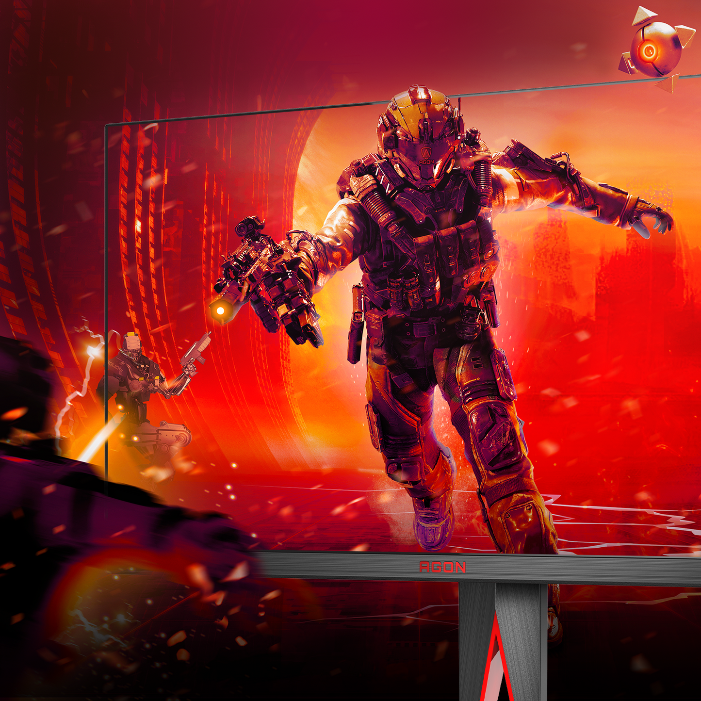 Monitor Gamer AGON by AOC 27", QHD, 170Hz, 1ms, Panel IPS, AG275QXE