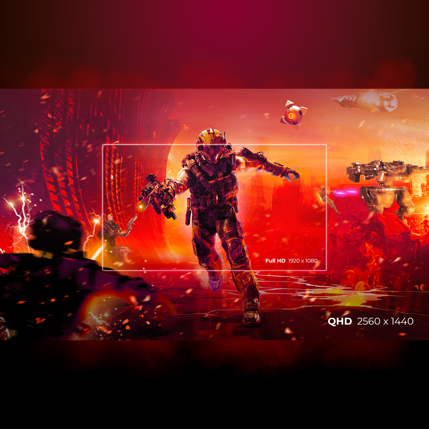 Monitor Gamer AGON by AOC 27", QHD, 170Hz, 1ms, Panel IPS, AG275QXE