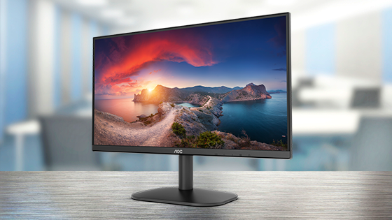 Monitor AOC 21,5" FHD, 75Hz, 7ms, Panel VA, 22B2HN