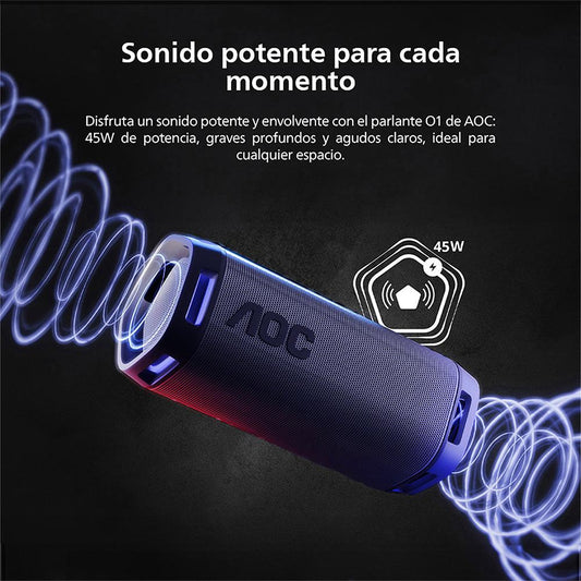 Pack 2 Parlantes AOC AS600U Barcelona