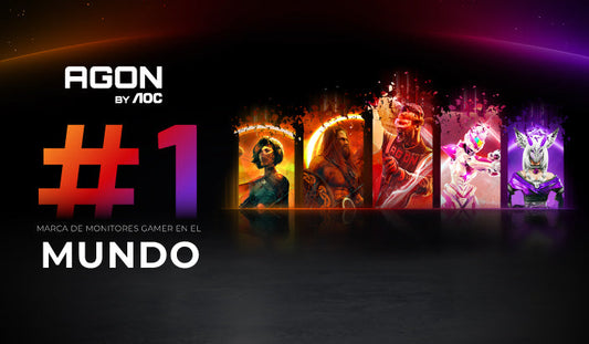 🏆 AOC lidera el mercado global de monitores gamer