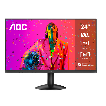 Monitor AOC 24", FHD, 100Hz, 1ms, Panel VA, 24B30HM2