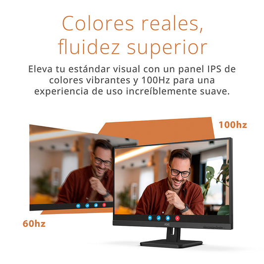 Monitor AOC 23.8", FHD, 100Hz, 4ms, Panel IPS, 24E3H2