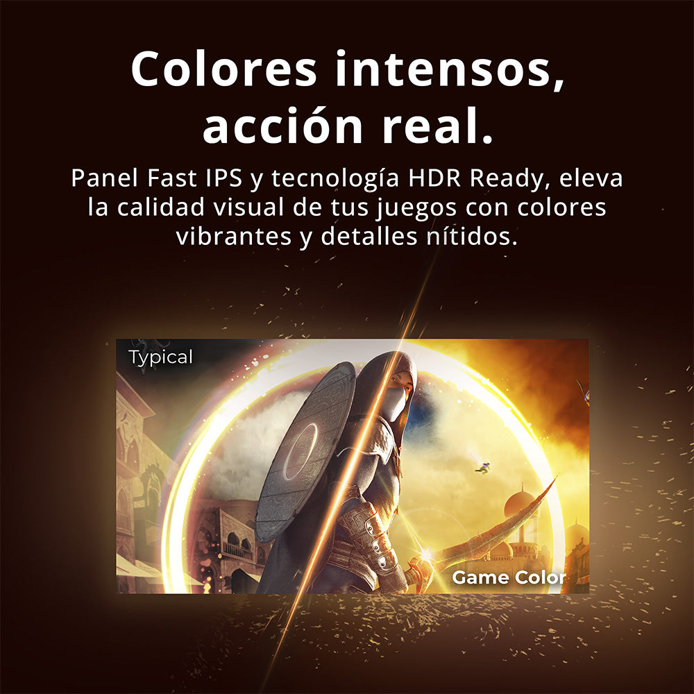 Monitor Gamer AOC 23.8", FHD, 180Hz, 1ms, Panel IPS, 24G4