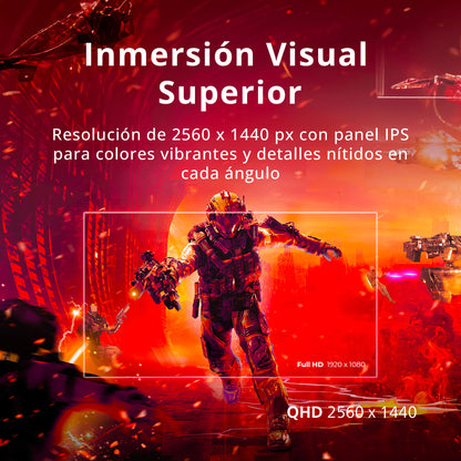 Monitor Gamer 27" AGON QHD 180Hz IPS AG275QXE