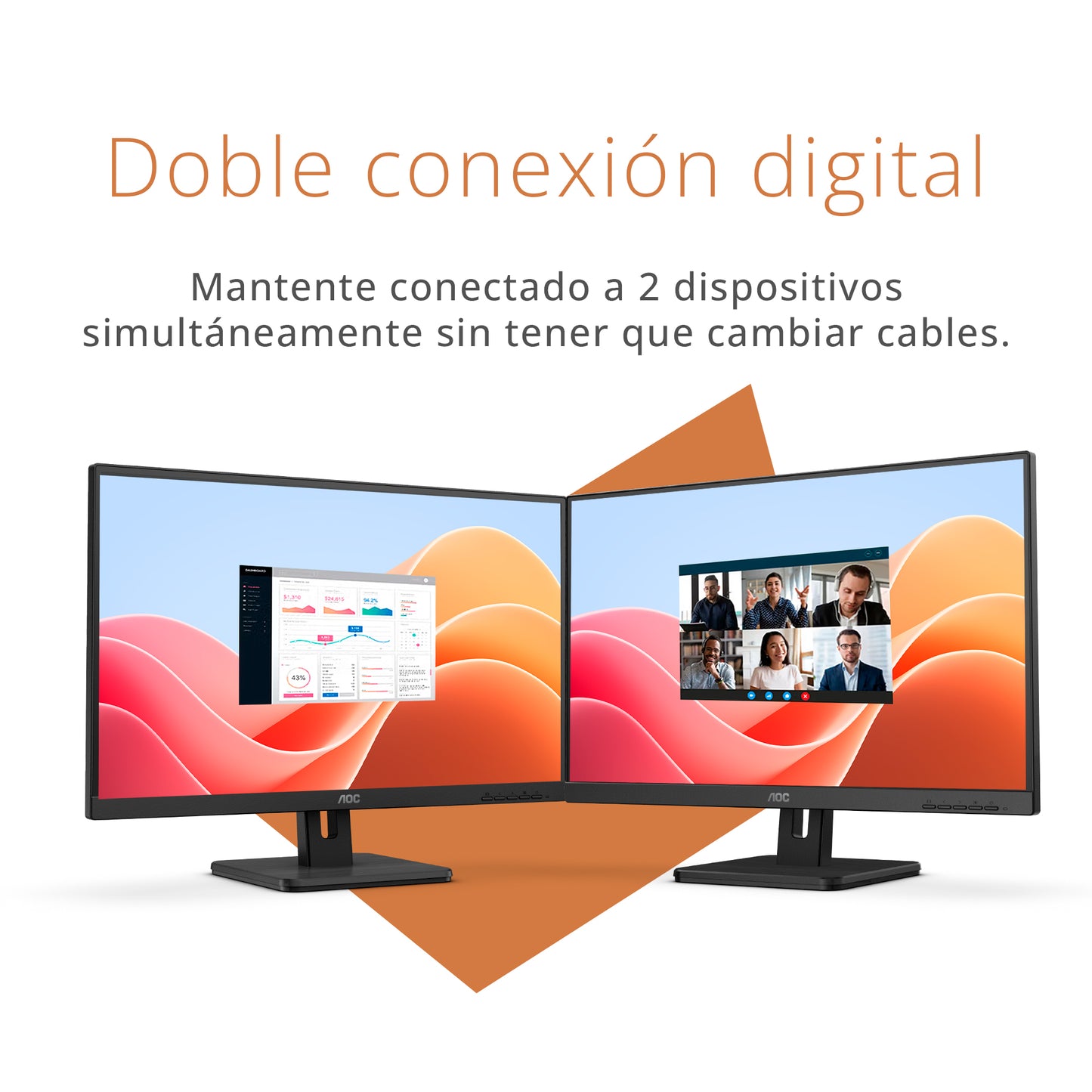 Monitor AOC 27” FHD 100Hz 27E3H2
