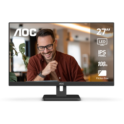 Monitor AOC 27", FHD, 100Hz, 4ms, Panel IPS, 27E3H2