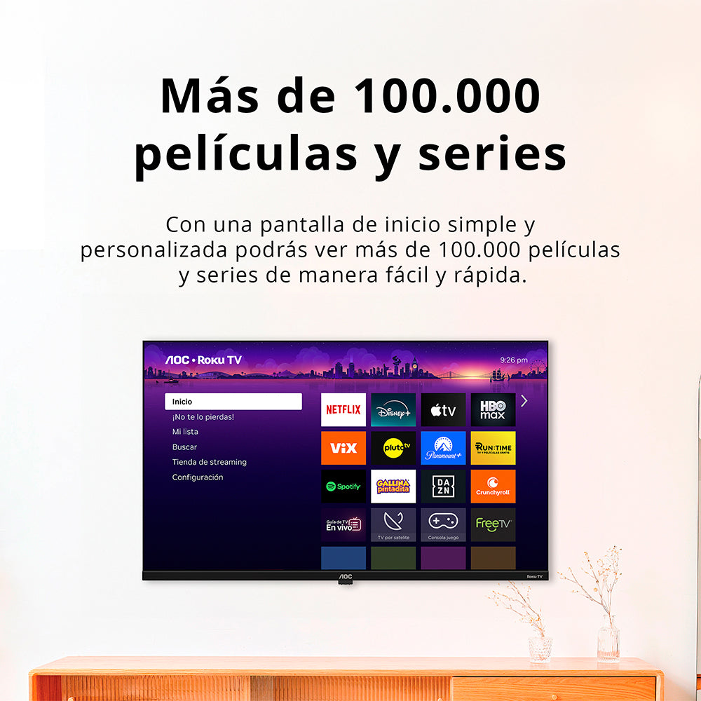 Smart TV AOC 32" Hd 32S5045