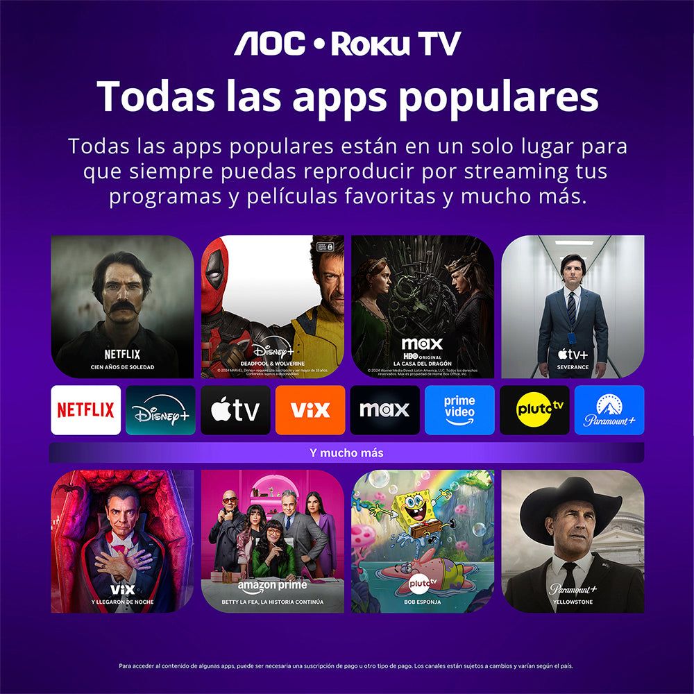 Smart TV 43" AOC Led FHD 43S5155