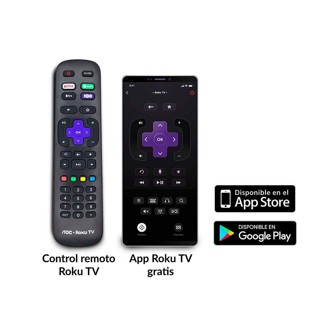 Smart TV AOC 55" UHD 4K 55U6125