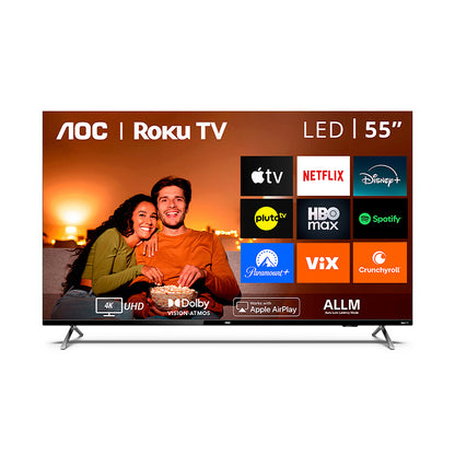 Smart TV AOC 55" UHD 4K 55U6125