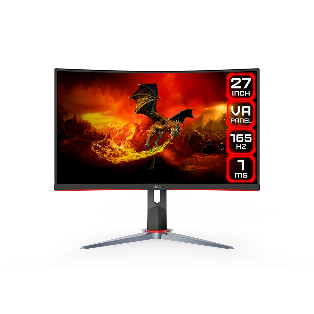 Monitor Gamer Curvo 27" AOC C27G2 27" Full HD