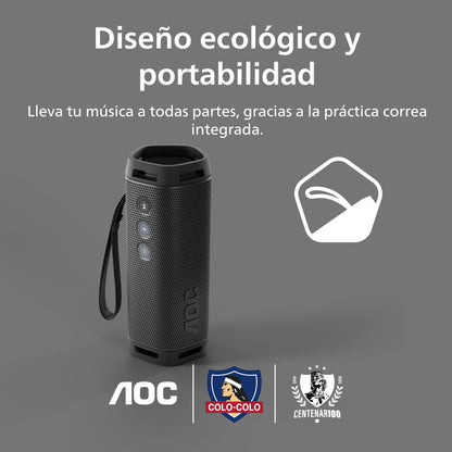 Parlante O1 AOC Colo-Colo Versión 2025 + Postales De Estampa Icónicas