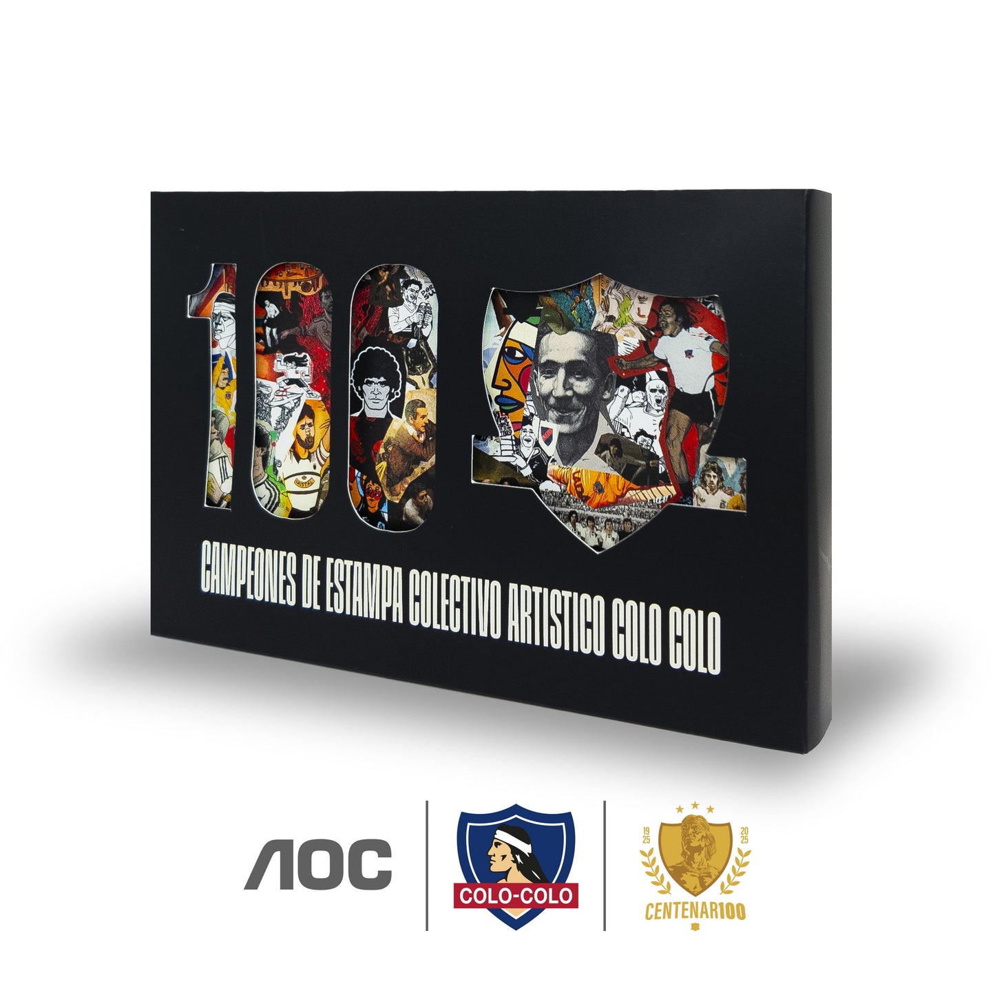 Parlante O1 AOC Colo-Colo Versión 2025 + Postales De Estampa Icónicas
