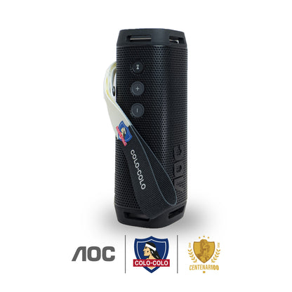 Parlante O1 AOC Colo-Colo Versión 2025 + Postales De Estampa Icónicas
