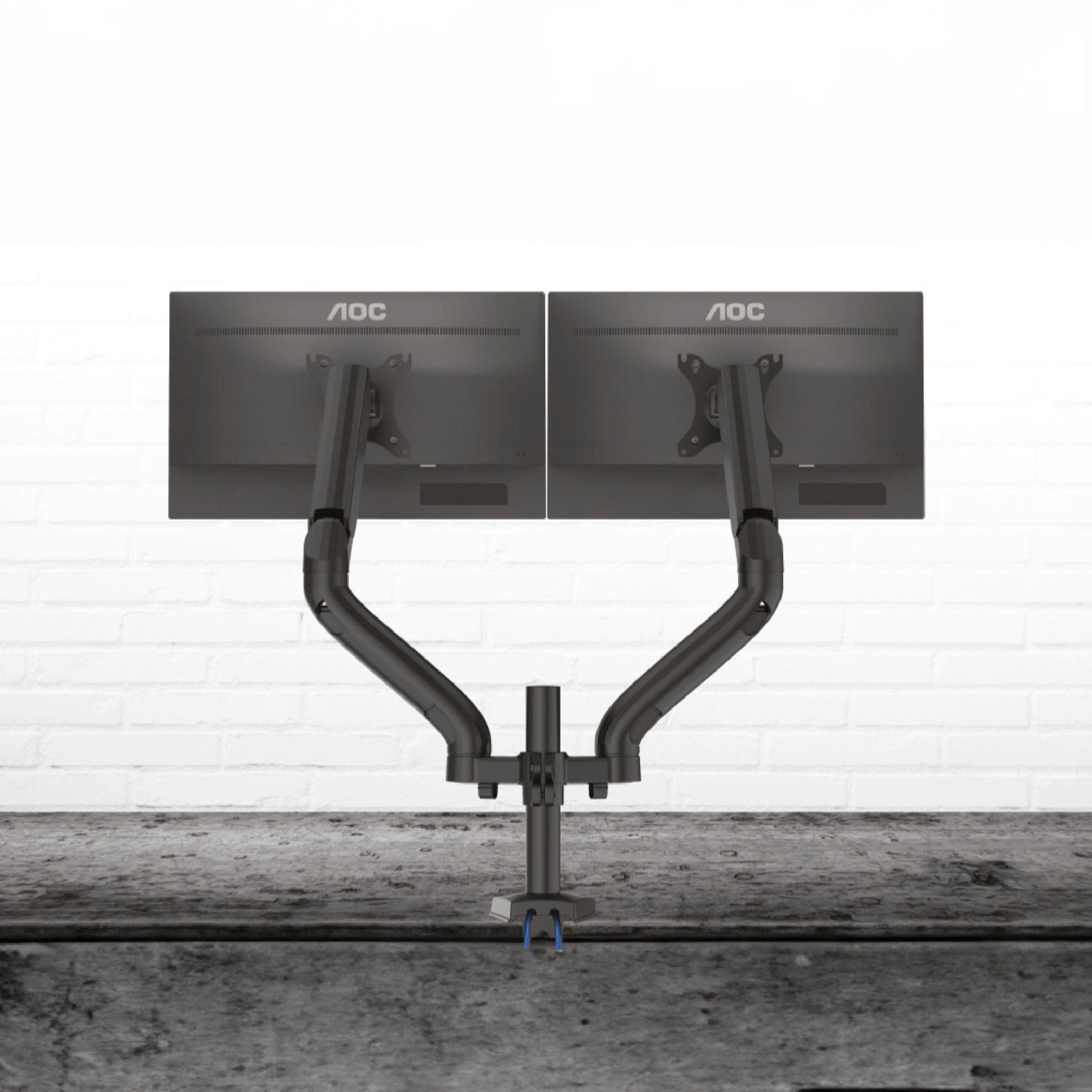 Soporte Doble para Monitores AOC Hasta 32“ AD110DX