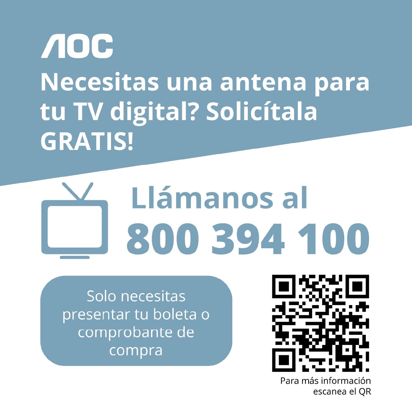 Smart TV 55U6125 + BT Speaker AS600 AOC