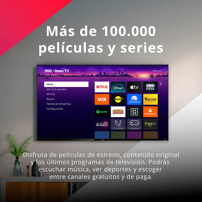 Smart TV 55U6125 + BT Speaker AS600 AOC