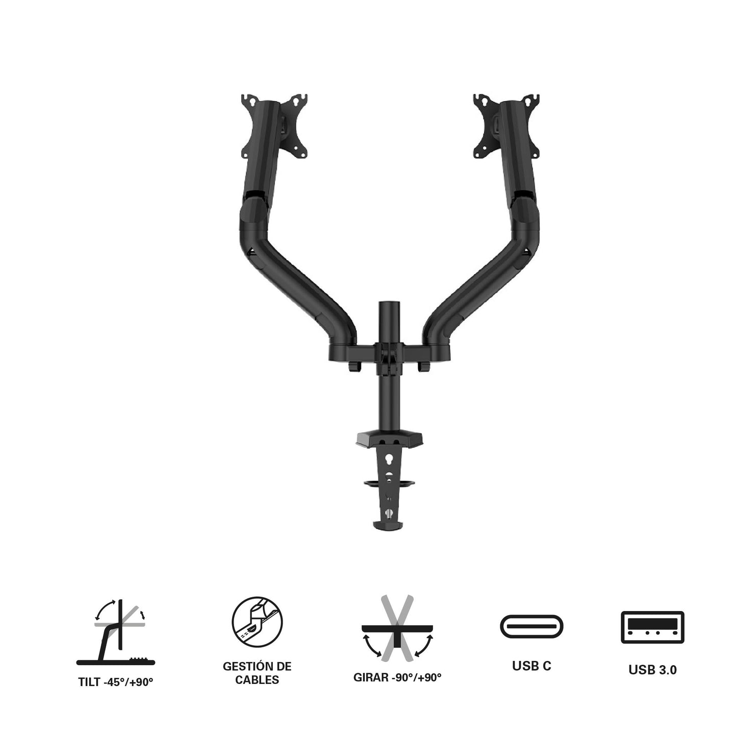 Soporte Doble para Monitores AOC Hasta 32“ AD110DX