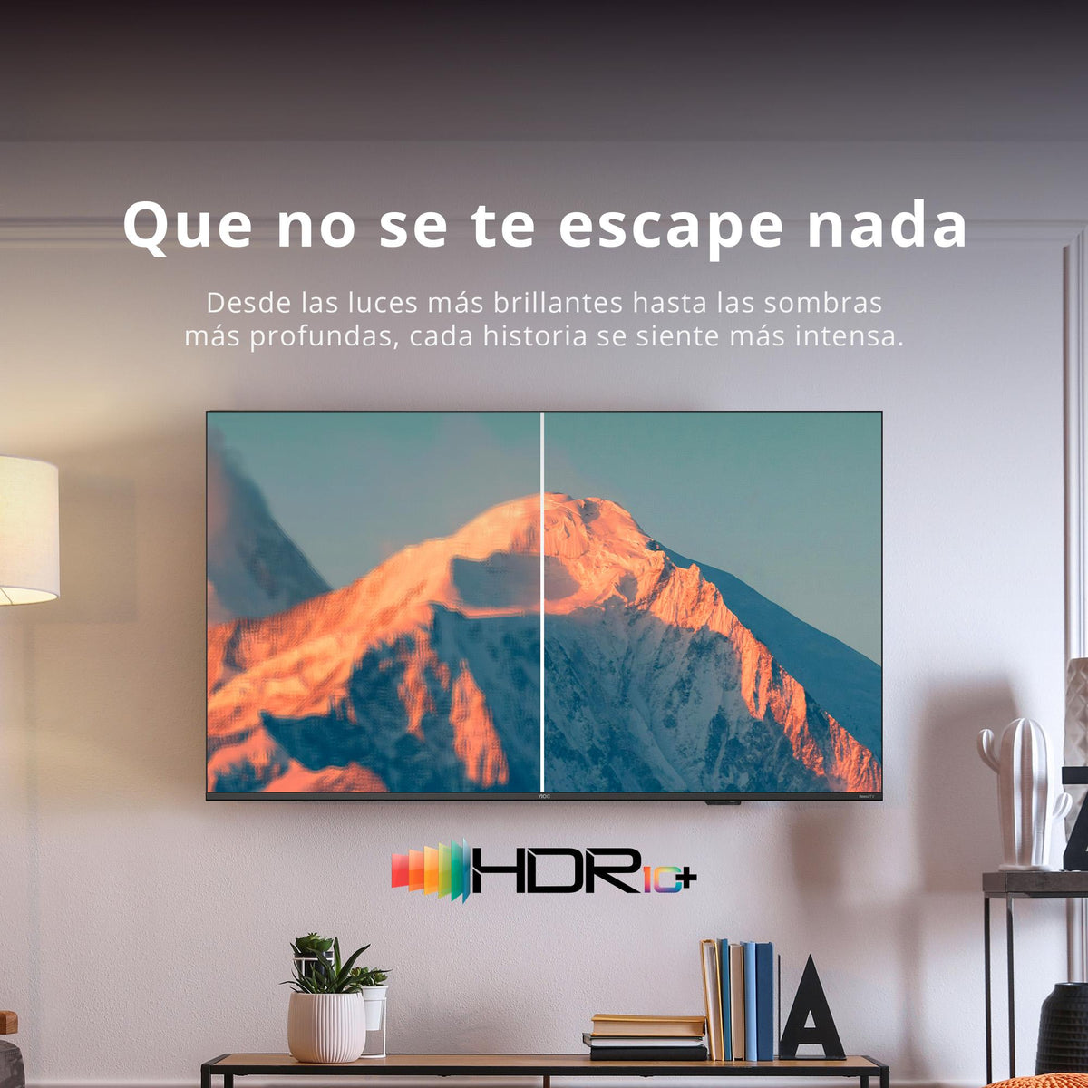 Smart TV AOC 50" QLED 4K UHD Roku TV 50Q7067