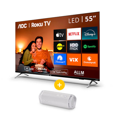 Smart TV 55U6125 + BT Speaker AS600 AOC