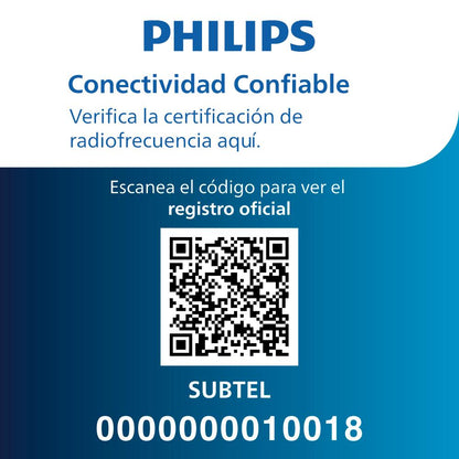 Audífonos Bluetooth Philips Clip TAQ2000 Blanco