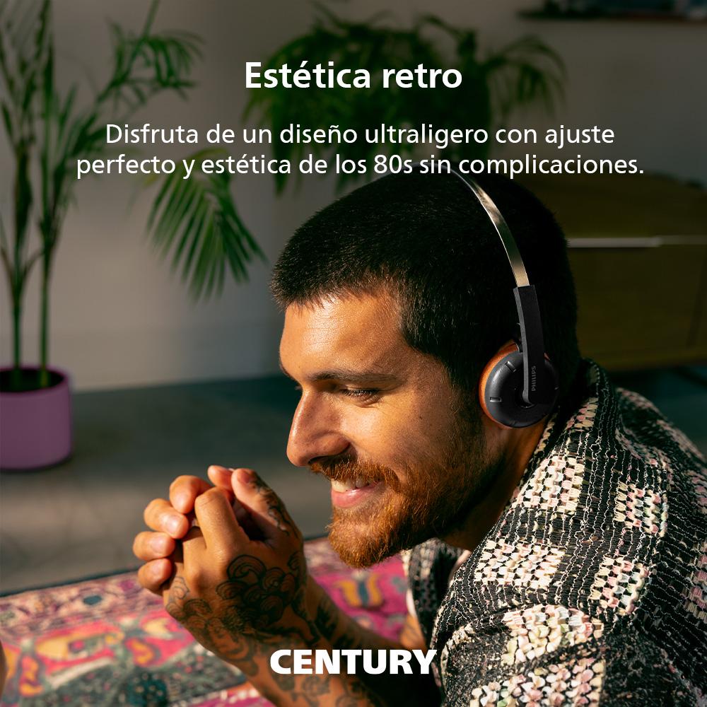 Audífonos Bluetooth Philips Ringo TAH2000BK Negro