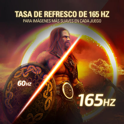 Monitor Gamer Curvo AGON by AOC 32” FHD 165Hz 1ms C32G2E