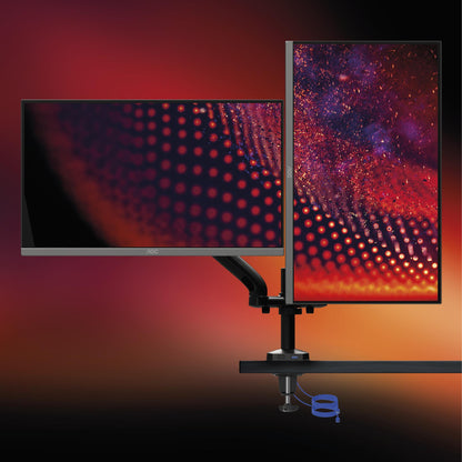 Soporte Doble para Monitores AOC Hasta 32“ AD110DX