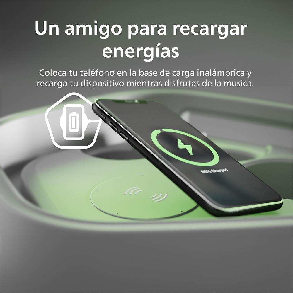 Pack 2 Parlantes Bluetooth AOC O3 Blanco con Portalatas para Fiesta