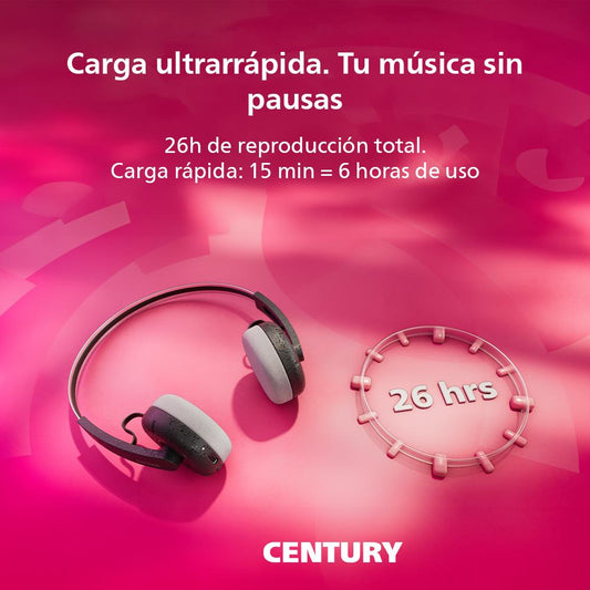 Audífonos Bluetooth Philips Ringo TAH2000BK Negro