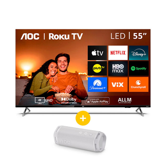 Smart TV 55U6125 + BT Speaker AS600 AOC