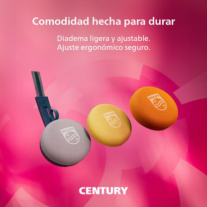 Audífonos Bluetooth Philips Ringo TAH2000TL Turquesa